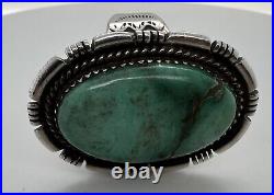 Vintage Native American Turquoise Sterling Silver Ring