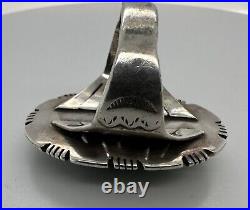 Vintage Native American Turquoise Sterling Silver Ring