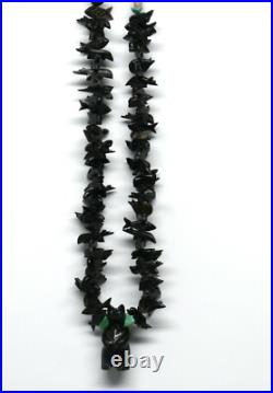 Vintage Native American Zuni Carved Fetish Necklace Jewelry