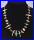 Vintage Native American Zuni Handcrafted Animal Fetish Necklace