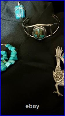 Vintage Native American Zuni/Navajo/Southwestern SS Authentic &Faux Jewelry lot
