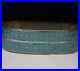 Vintage Native American Zuni Turquoise Sterling Cuff Bracelet