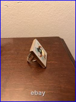 Vintage Native American by Tony Ohmsatte ring