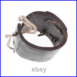 Vintage Native American silver Ketoh Bowguard bracelet