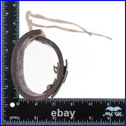 Vintage Native American silver Ketoh Bowguard bracelet