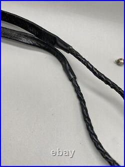 Vintage Native American sterling Man in the Maze bolo tie