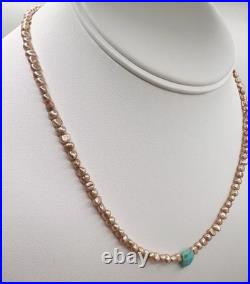 Vintage Native Navajo made Turquoise Necklace All Natural