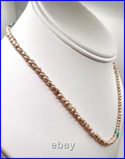 Vintage Native Navajo made Turquoise Necklace All Natural