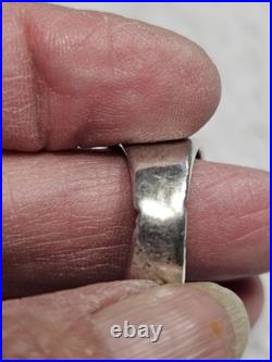 Vintage Native Sterling Silver Turquoise Ring