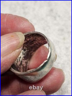 Vintage Native Sterling Silver Turquoise Ring Vintage Native Sterling Silver Turquoise Ring