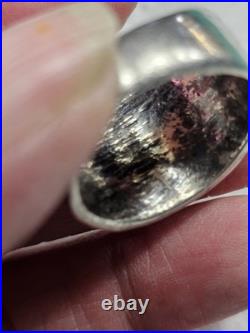Vintage Native Sterling Silver Turquoise Ring