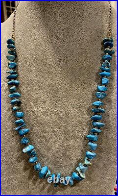 Vintage Native Turquoise Necklace