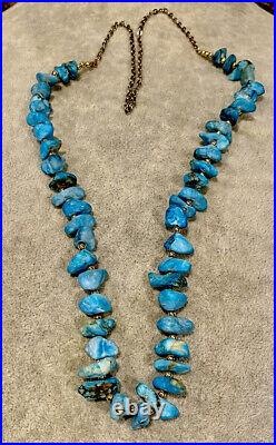 Vintage Native Turquoise Necklace