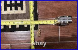 Vintage Navajo Hand Woven Rug. 28 X 28