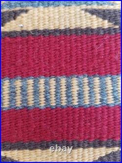 Vintage Navajo Handwoven Beautiful Native American Rug Carpet 21.2x15.3 cm