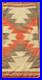 Vintage Navajo Handwoven Beautiful Native American Rug Carpet 35.4x16.1 In