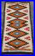 Vintage Navajo Handwoven Beautiful Native American Rug Carpet 55.9x28.3 In
