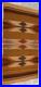 Vintage Navajo Handwoven Beautiful Native American Rug Carpet 57.8x28.3 In