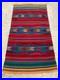 Vintage Navajo Handwoven Beautiful Native American Rug Carpet 57.8x30.3 In