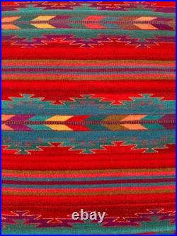 Vintage Navajo Handwoven Beautiful Native American Rug Carpet 57.8x30.3 In Vintage Navajo Handwoven Beautiful Native American Rug Carpet 57.8x30.3 In