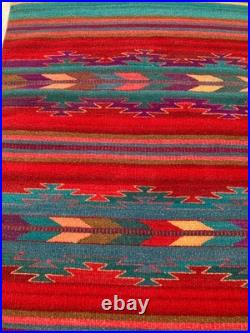 Vintage Navajo Handwoven Beautiful Native American Rug Carpet 57.8x30.3 In Vintage Navajo Handwoven Beautiful Native American Rug Carpet 57.8x30.3 In