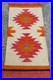 Vintage Navajo Handwoven Beautiful Native American wool Rug Carpet 35.1x16.5 In