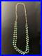 Vintage Navajo Joe Manygoats Handmade Turquoise Two Strand Necklace