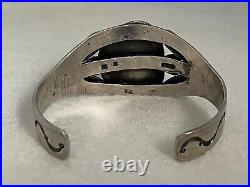 Vintage Navajo Kirk Smith Sterling Silver Turquoise Bracelet