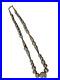Vintage Navajo Long Cone Sterling Silver Handmade Necklace
