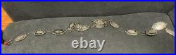 Vintage Navajo Native American Concho Belt Unmarked