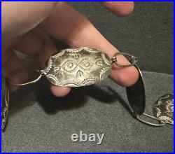 Vintage Navajo Native American Concho Belt Unmarked