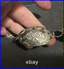 Vintage Navajo Native American Concho Belt Unmarked