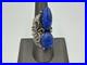 Vintage Navajo Peterson Johnson Sterling Silver Blue Lapis Native American Ring