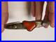 Vintage Navajo Sterling & Coral Abstract Heart Cuff Bracelet Native American