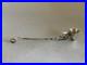 Vintage Navajo Sterling Silver Hand Stamped Candle Snuffer. 6 1/4 Long