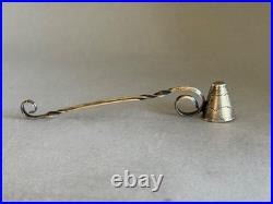 Vintage Navajo Sterling Silver Hand Stamped Candle Snuffer. 6 1/4 Long