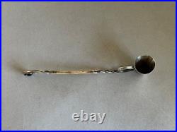Vintage Navajo Sterling Silver Hand Stamped Candle Snuffer. 6 1/4 Long