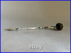 Vintage Navajo Sterling Silver Hand Stamped Candle Snuffer. 6 1/4 Long