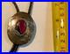 Vintage Navajo Sterling Silver Inlay Bolo Tie Beatrice Kee BK Signed Multi-Stone