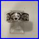 Vintage Navajo Sterling Silver Navajo Style Bear Band Ring size 8