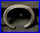 Vintage Navajo Sterling Silver Twisted Wire Cable Cuff Bracelet 38g