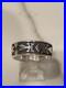 Vintage Navajo Sterling Silver Yei Storyteller Ring size 7 1/2