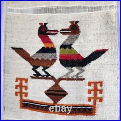 Vintage Navajo Tapestry Hand Made Woven Wool