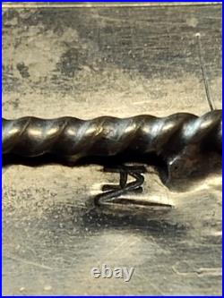 Vintage Navajo Turquoise And Sterling Silver Bracelet