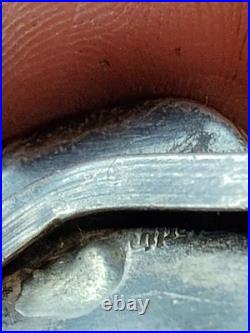 Vintage Navajo Turquoise And Sterling Silver Bracelet