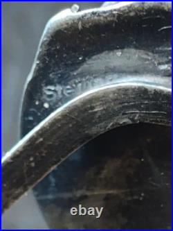 Vintage Navajo Turquoise And Sterling Silver Bracelet