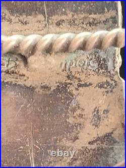 Vintage Navajo Turquoise And Sterling Silver Bracelet