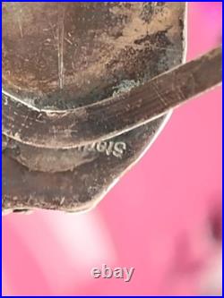 Vintage Navajo Turquoise And Sterling Silver Bracelet