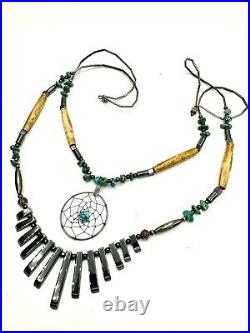 Vintage Navajo Turquoise Necklace