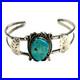 Vintage Navajo Turquoise & Sterling Silver Bracelet